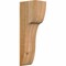 Ekena Millwork Carmel Rough Sawn Corbel, Western Red Cedar, 6"W x 8"D x 24"H COR06X08X24CAR00RWR - alternate 1